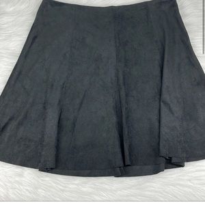 BB Dakota Womens Black Waist Zipper Short Caswell Circle Skater Skirt 4